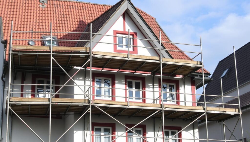 Was macht ein Gerüstbauer