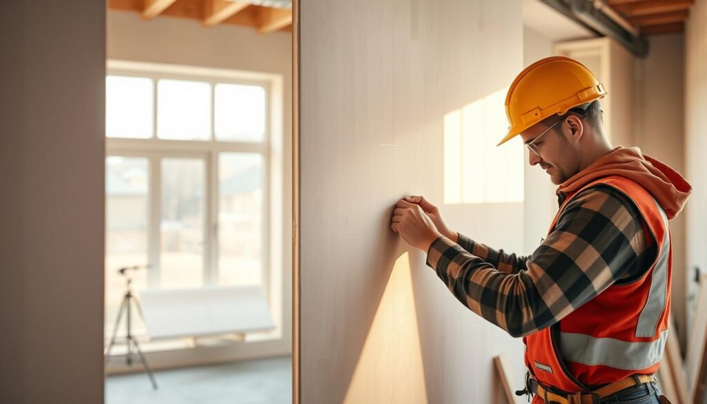 Was macht ein Trockenbaumonteur?