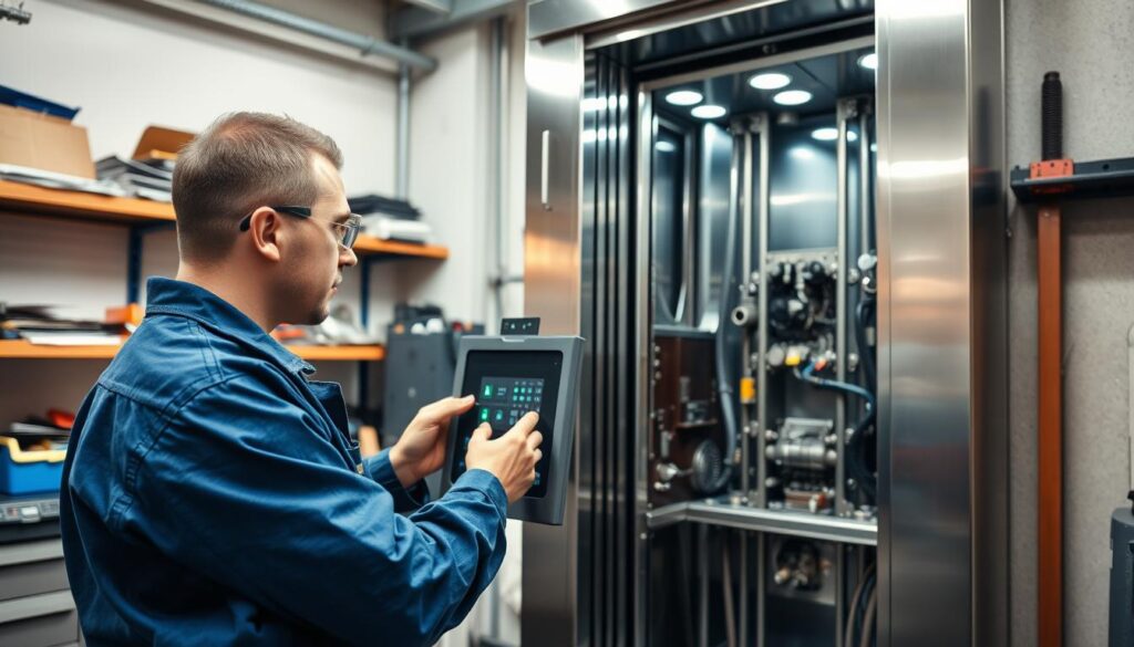 Was macht ein Aufzugsmonteur?