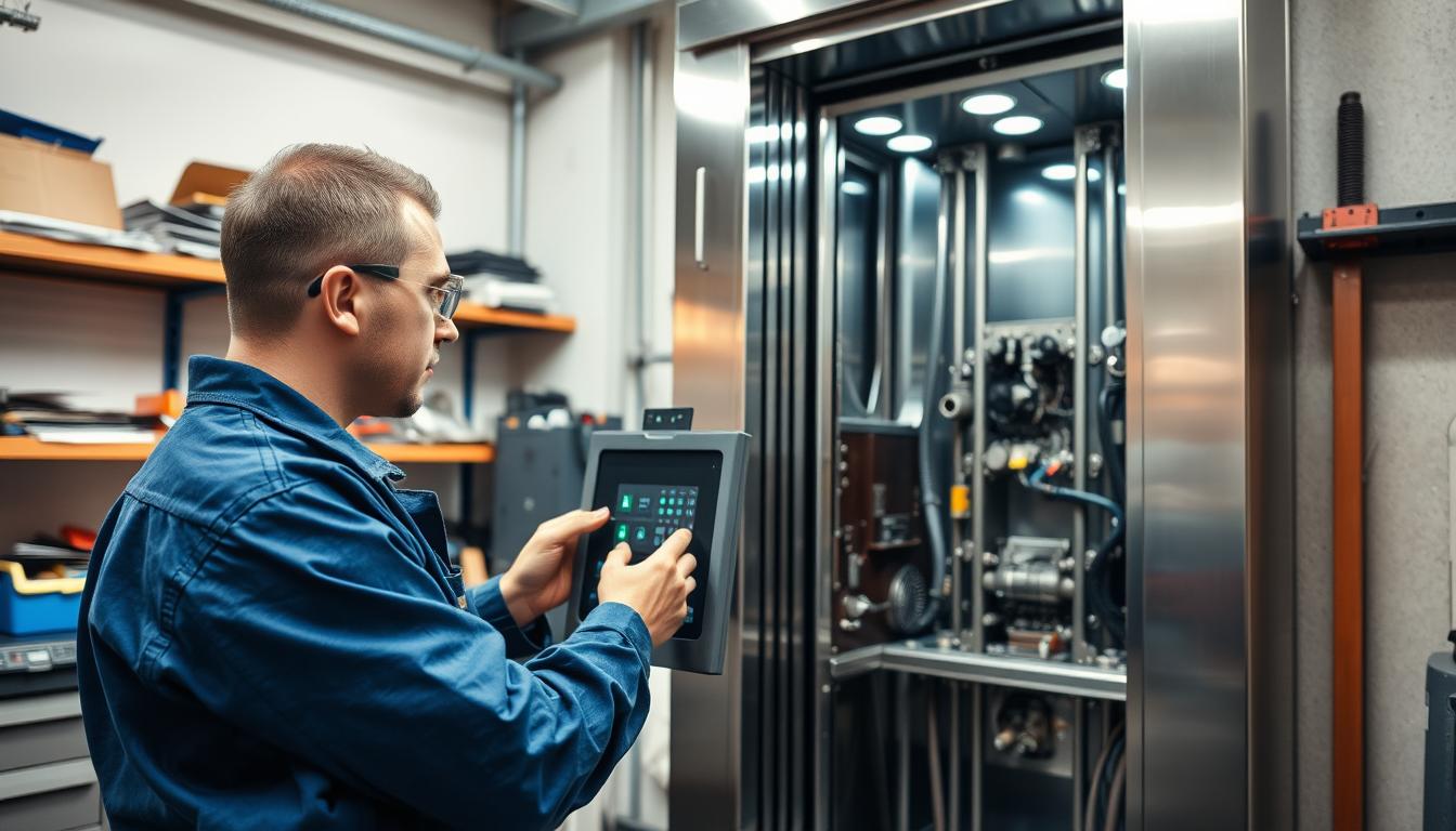 Was macht ein Aufzugsmonteur?