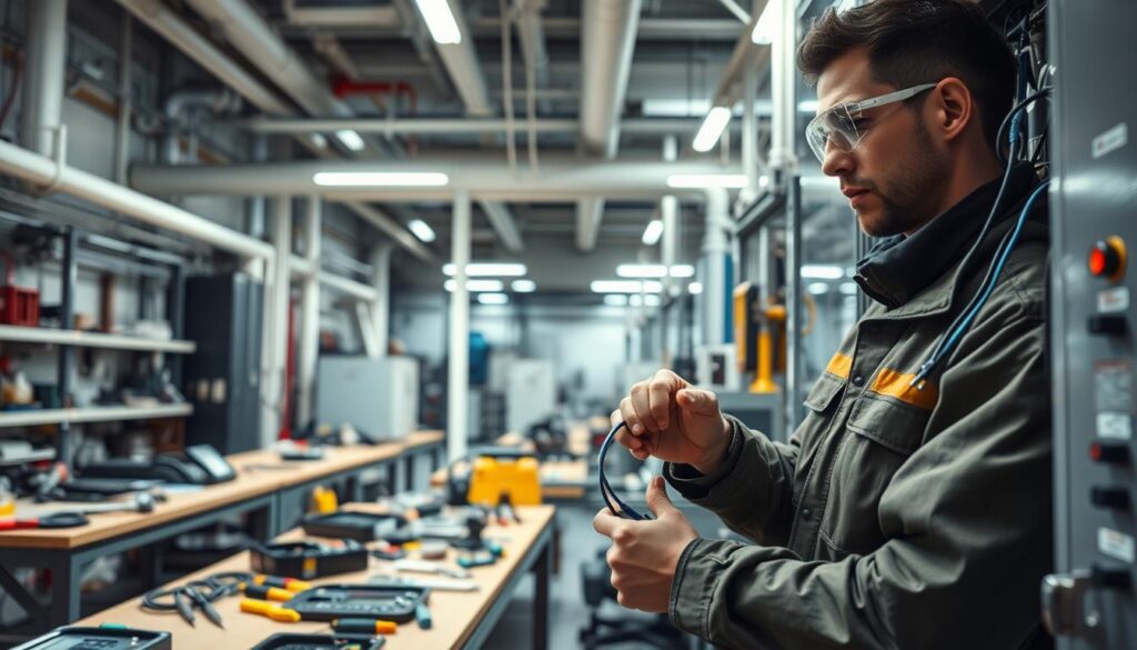 Was macht ein Elektroniker für Energie- und Gebäudetechnik?