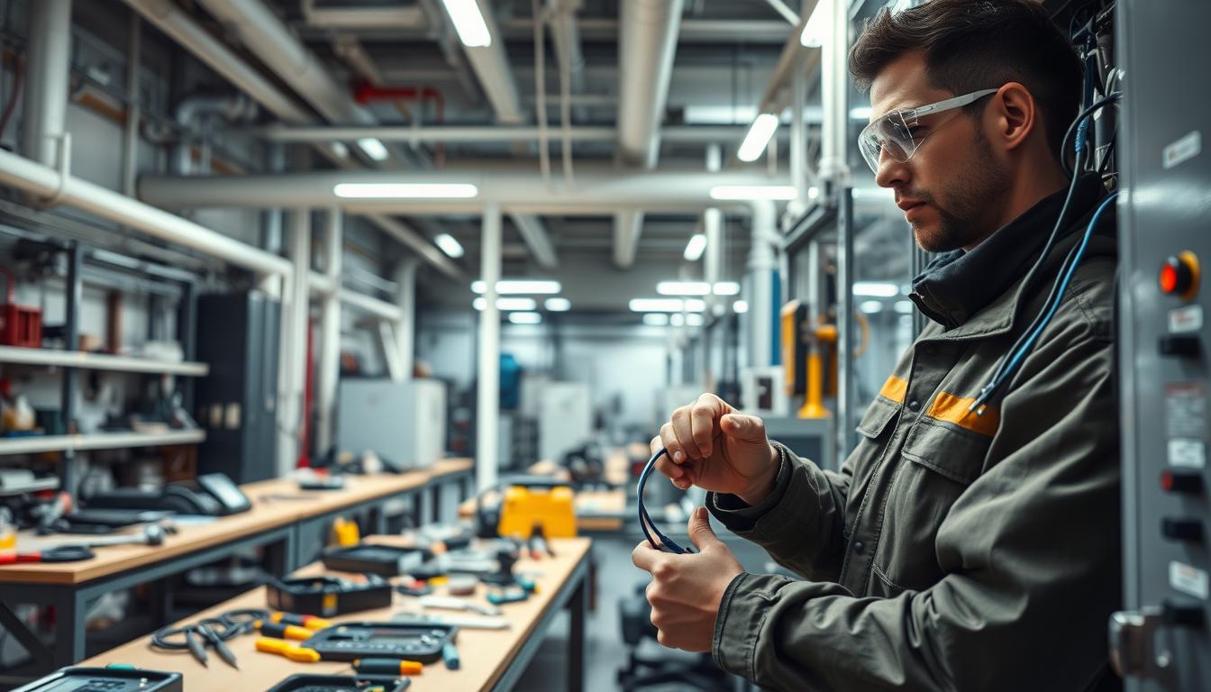 Was macht ein Elektroniker für Energie- und Gebäudetechnik?