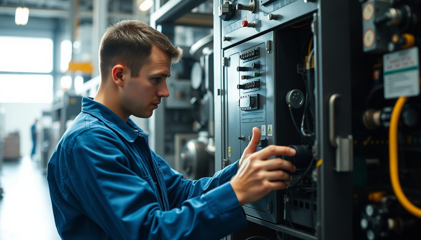 Was macht ein Elektroniker für Maschinen und Antriebstechnik?