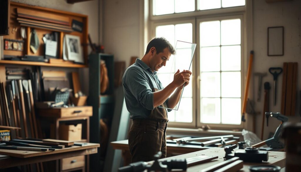 Was macht ein Glaser?