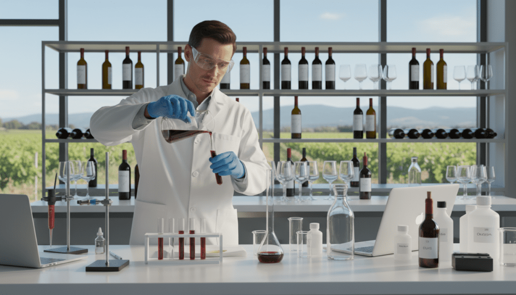 Was macht ein Weintechnologe?